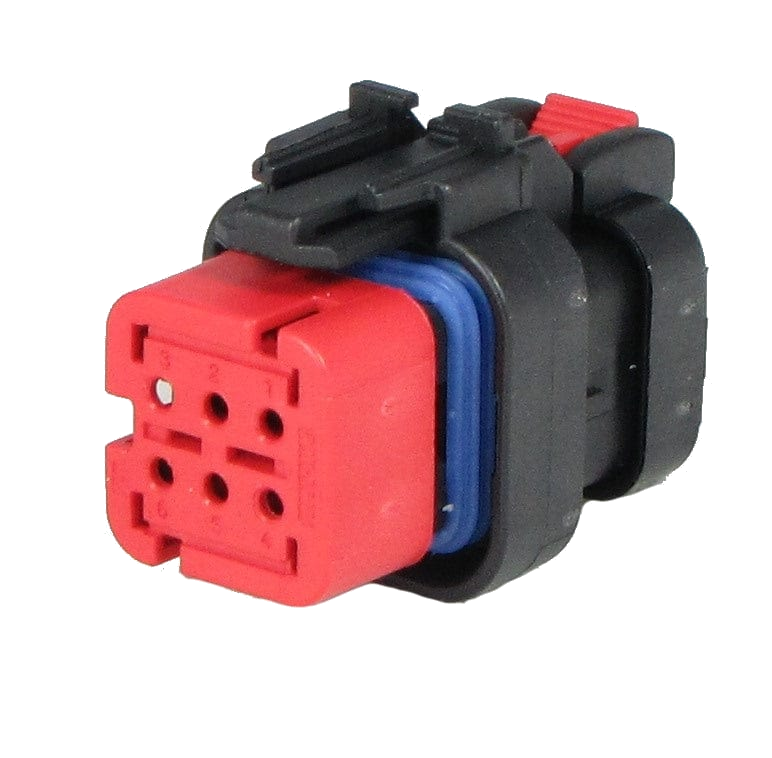 [PRC6-0029-B] 6 Pins Female connector | PRC6-0029-B