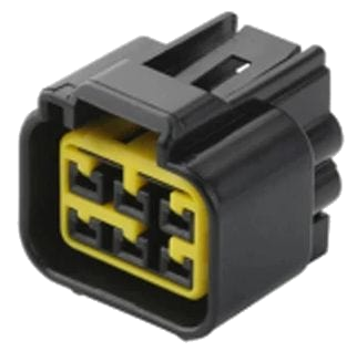[PRC6-0065-B] 6 Pins Female connector | PRC6-0065-B