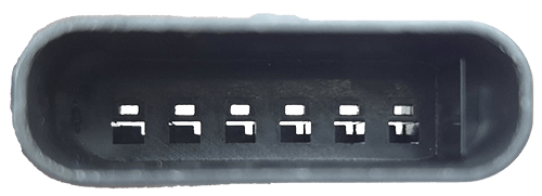 [PRC6-0078-A] 6 Pins Male connector PRC6-0078-A