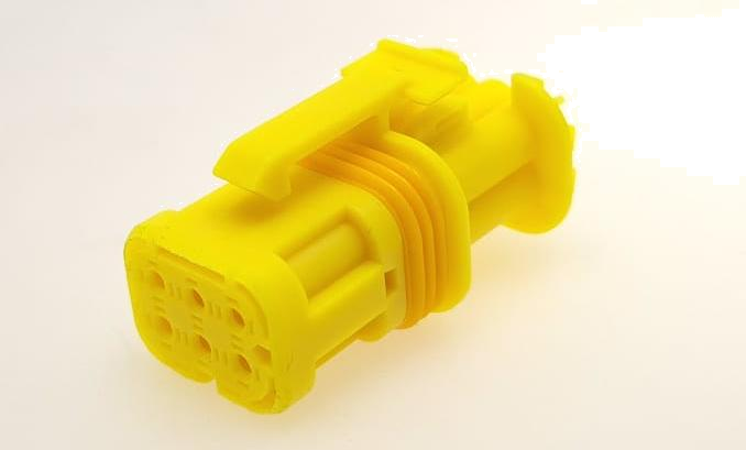 [PRC6-0083-B] 6 Pins Female connector | PRC6-0083-B
