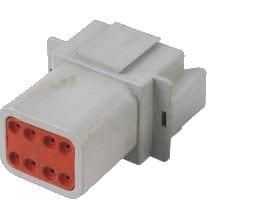 [PRC8-0001-A] 8 Pins Male connector | PRC8-0001-A