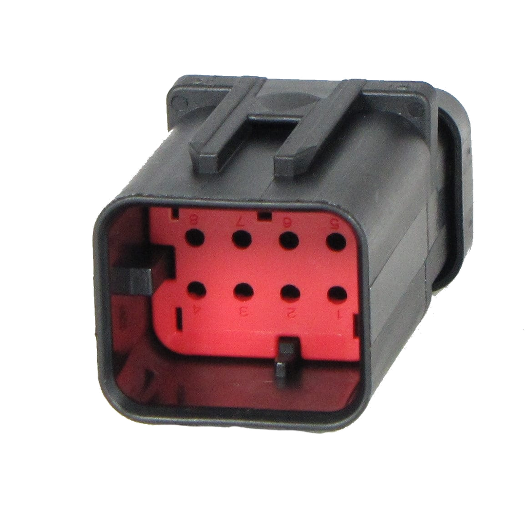 [PRC8-0009-A] 8 Pins Male connector PRC8-0009-A