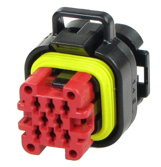 [PRC8-0015-B] 8 Pins Female connector | PRC8-0015-B