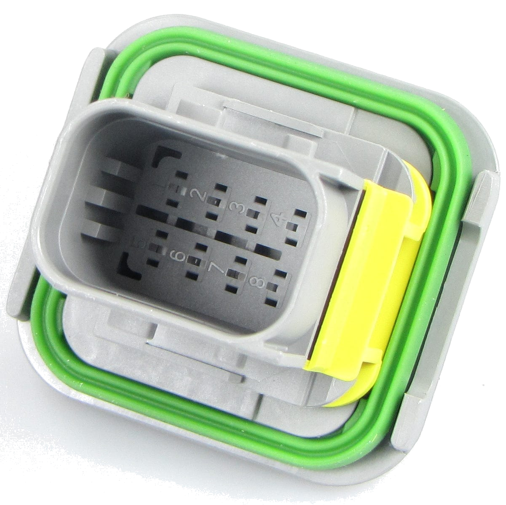 [PRC8-0018-A] 8 Pins Male connector | PRC8-0018-A