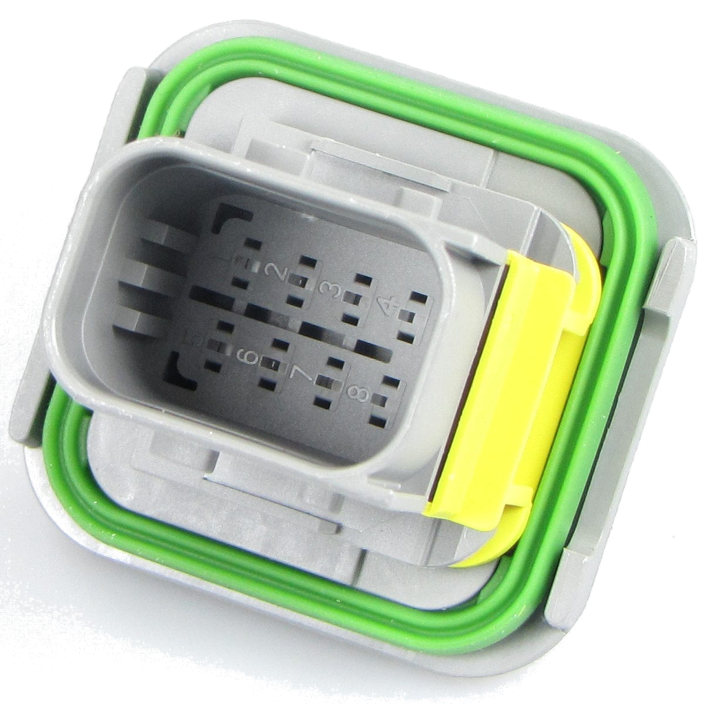 [PRC8-0018-A] 8 Pins Male connector PRC8-0018-A