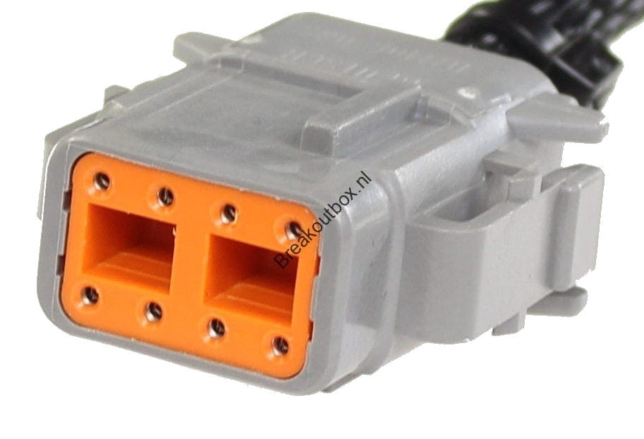 [PRC8-0026-B] 8 Pins Female connector | PRC8-0026-B