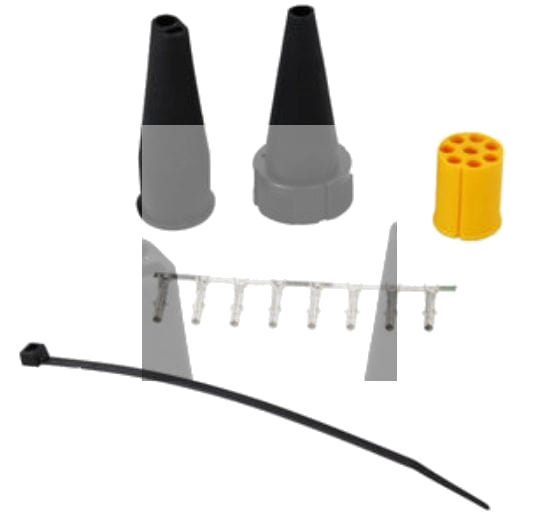 8 Pin Female connector PRC8-0037-B