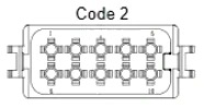 10 Pins Male connector | PRC10-0033-A