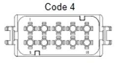 10 Pins Male connector | PRC10-0035-A