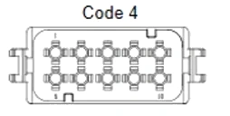 10 Pins Male connector | PRC10-0035-A