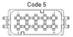 10 Pins Male connector | PRC10-0036-A