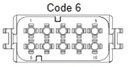 10 Pins Male connector | PRC10-0037-A