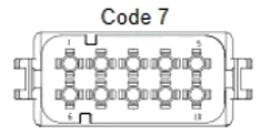 10 Pins Male connector | PRC10-0038-A