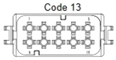 10 Pins Male connector | PRC10-0044-A