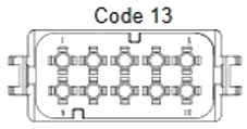 10 Pin Male connector | PRC10-0044-A