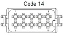 10 Pins Male connector | PRC10-0045-A