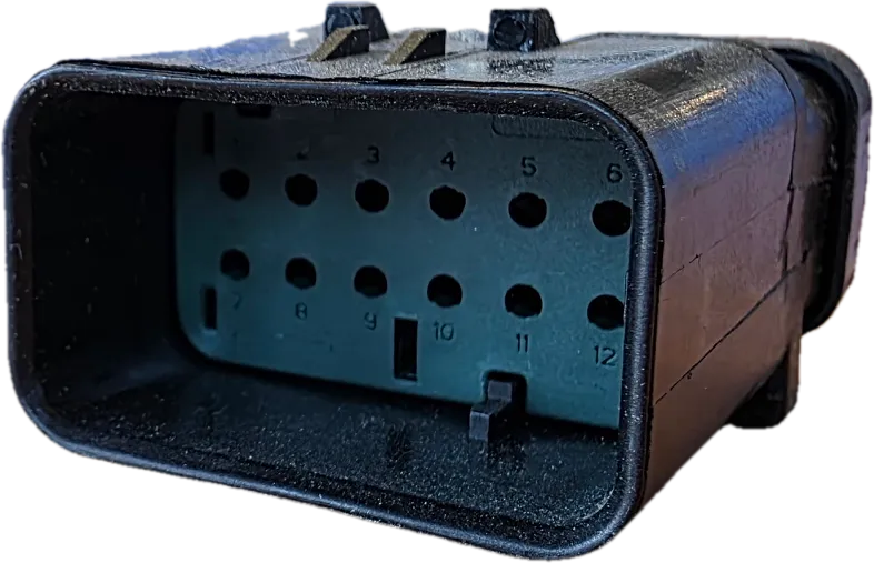 12 Pins Male connector | PRC12-0010-A