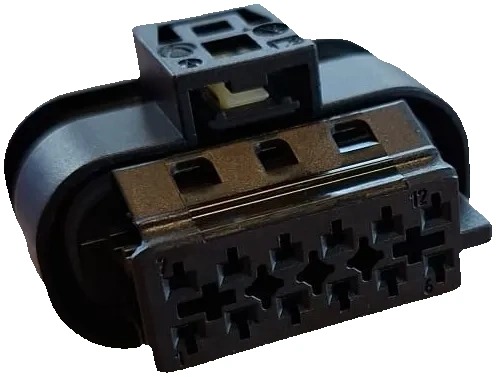 12 Pins Female connector | PRC12-0022-B