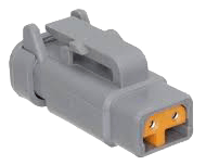 [PRC2-0030-B] 2 Pins Female connector PRC2-0030-B