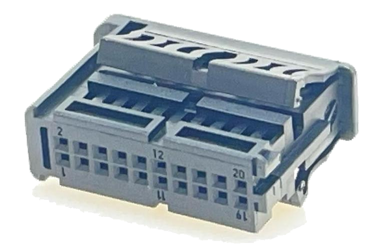 [PRC20-0013-B] 20 Pins Female connector PRC20-0013-B