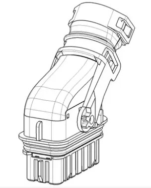 21 Pins Female connector | PRC21-0005-B