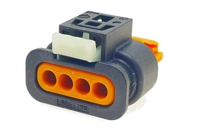[PRC4-0110-B] 4 Pins Female connector | PRC4-0110-B