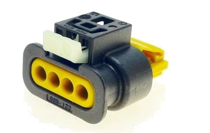 [PRC4-0111-B] 4 Pins Female connector | PRC4-0111-B