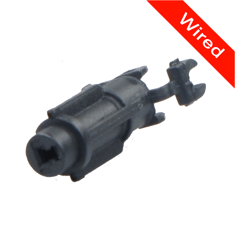 1 Pin Female connector with 10 cm wires | PRCW1-0001-B