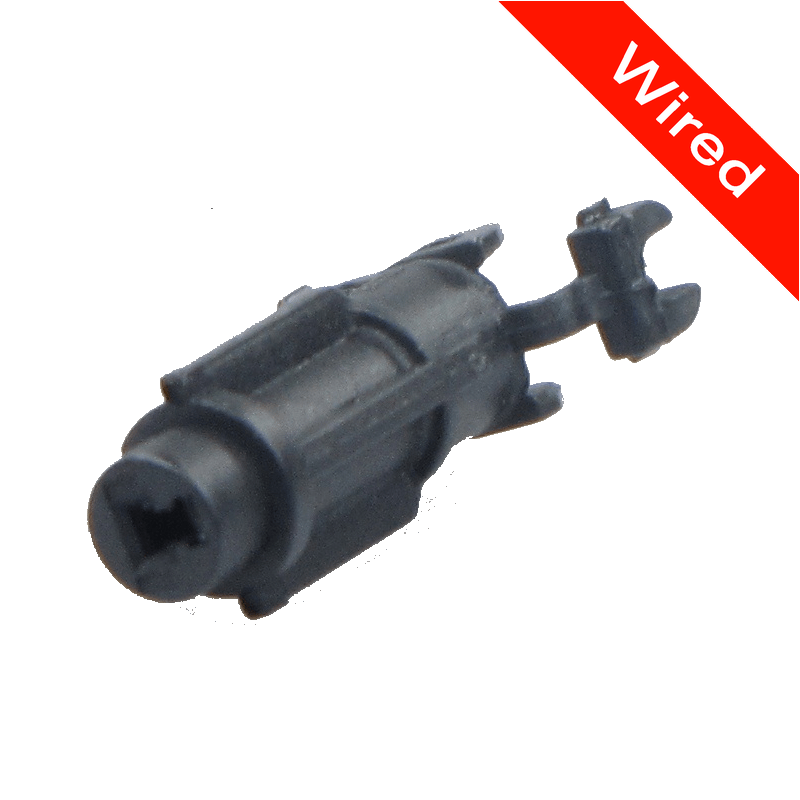 [PRCW1-0001-B] 1 Pin Female connector with 10cm wires PRCW1-0001-B