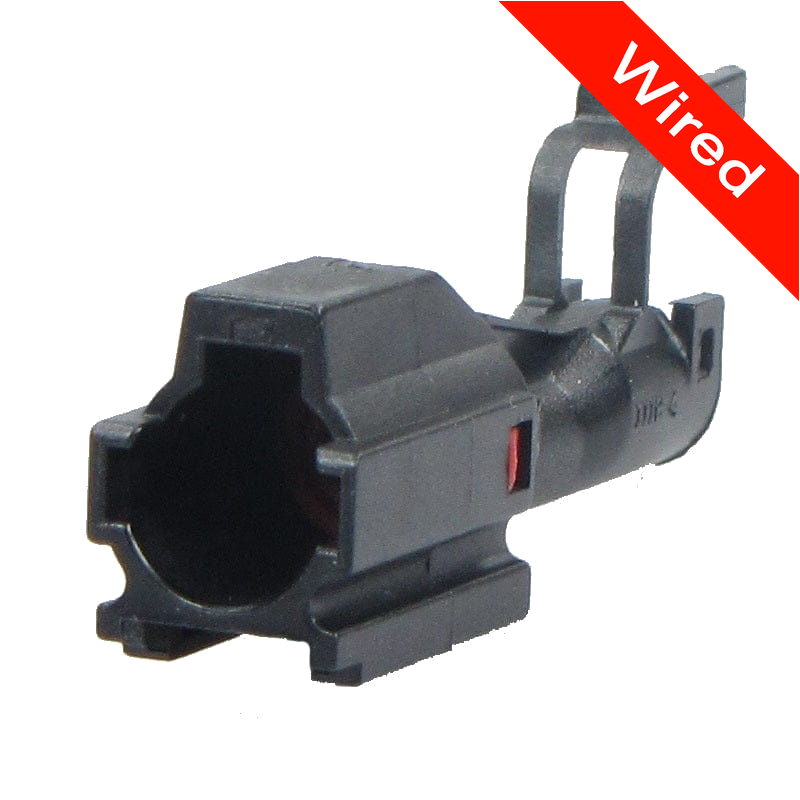 1 Pin Male connector with 10 cm wires | PRCW1-0001-A