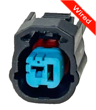 1 Pin Female connector with 10cm wires | PRCW1-0011-B