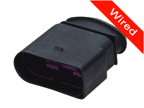 10 Pins Male connector with 10 cm wires | PRCW10-0002-A