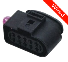 10 Pin Female connector with 10cm wires | PRCW10-0002-B