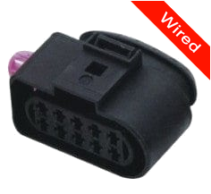 10 Pin Female connector with 10cm wires PRCW10-0002-B
