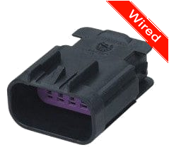 10 Pins Male connector with 10 cm wires | PRCW10-0003-A