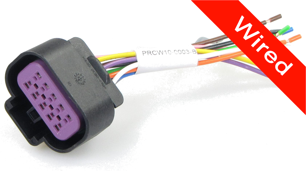 [PRCW10-0003-B] 10 Pin Female connector with 10cm wires | PRCW10-0003-B
