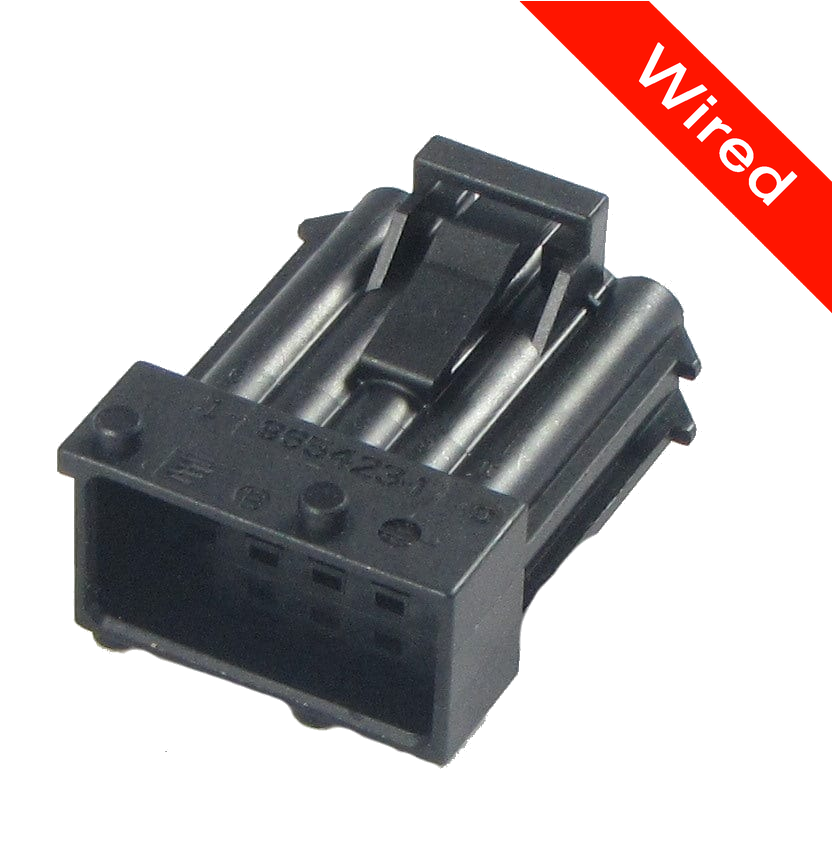 10 Pins Male connector with 10 cm wires | PRCW10-0008-A
