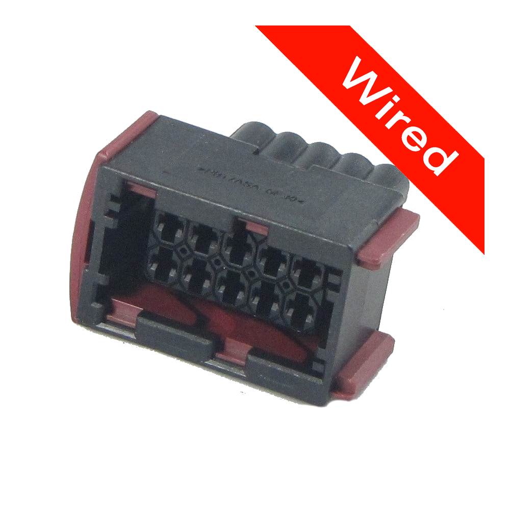 [PRCW10-0008-B] 10 Pin Female connector with 10cm wires | PRCW10-0008-B