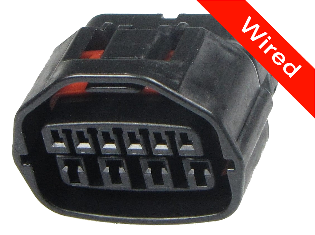 10 Pins Female connector with 10 cm wires | PRCW10-0009-B