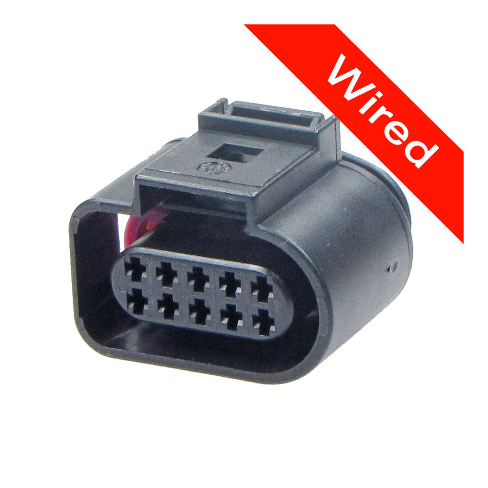 [PRCW10-0010-B] 10 Pin Female connector with 10cm wires | PRCW10-0010-B