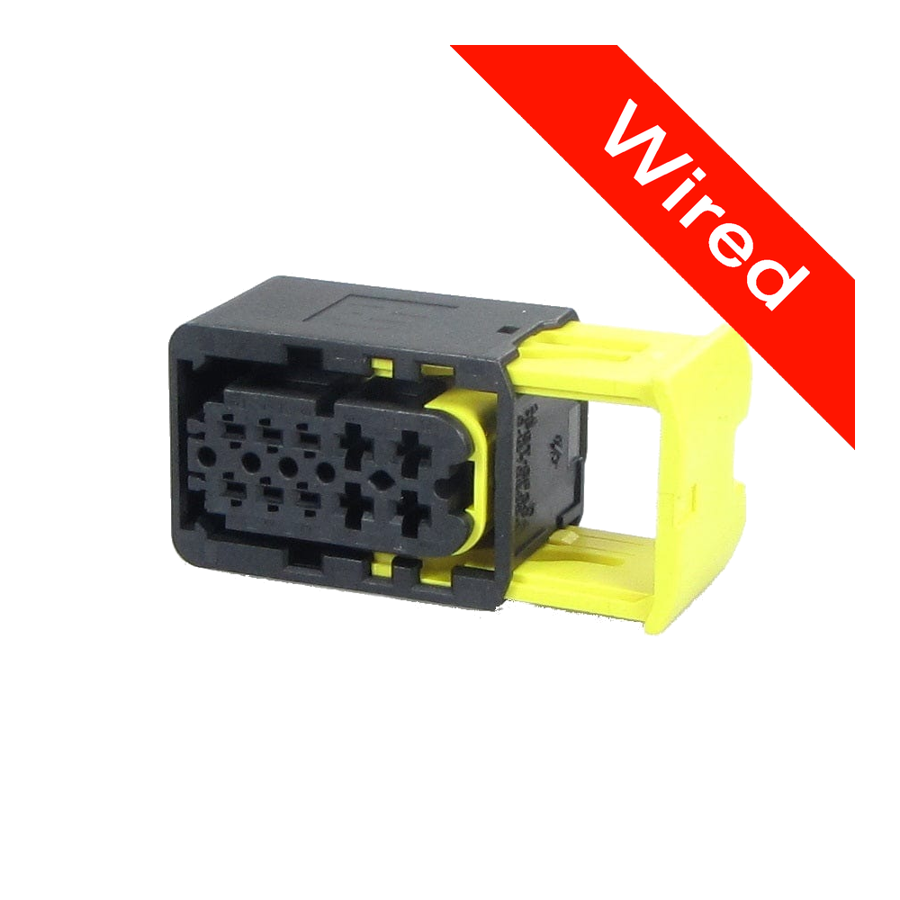 [PRCW10-0011-B] 10 Pin Female connector with 10cm wires | PRCW10-0011-B