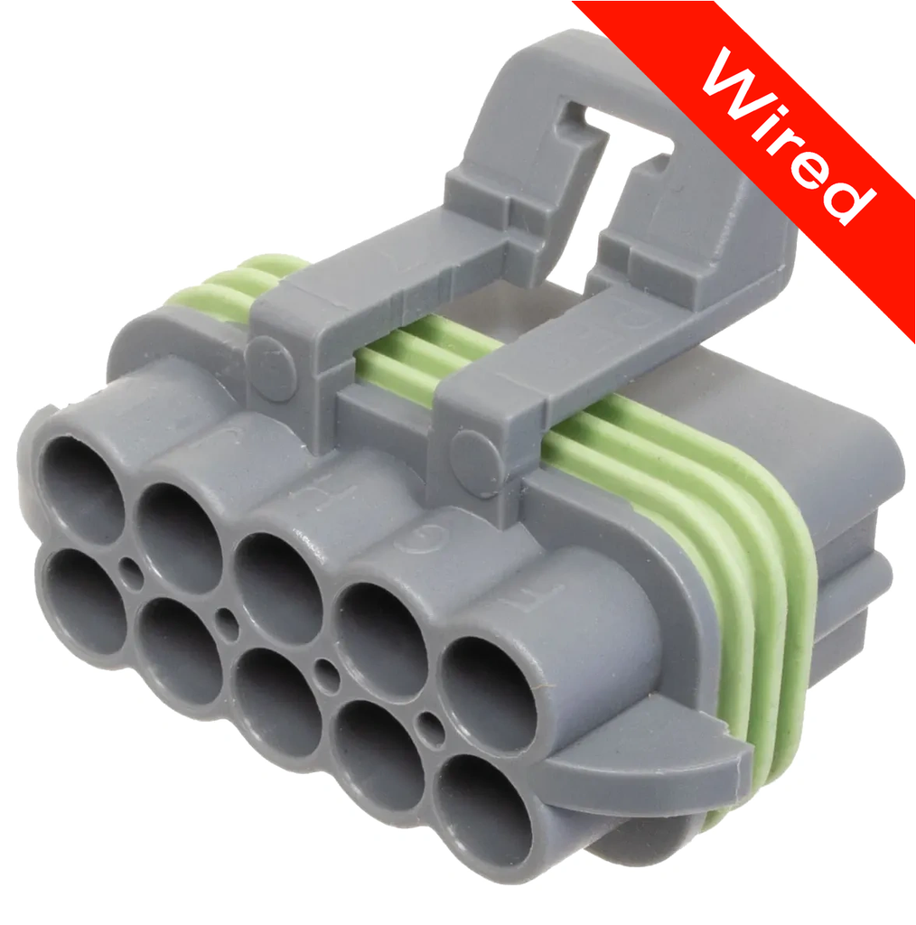 [PRCW10-0015-B] 10 Pins Female connector with 10 cm wires | PRCW10-0015-B