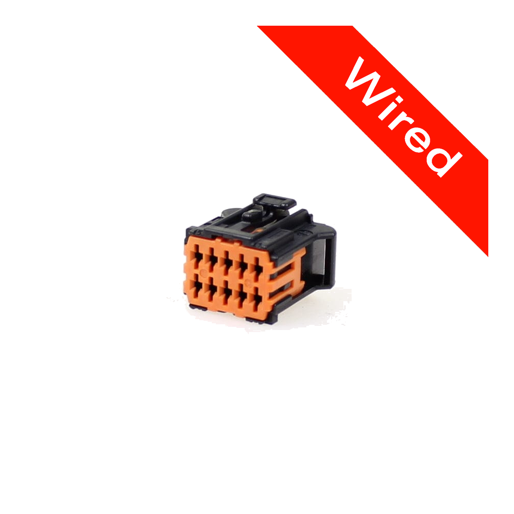 [PRCW10-0016-B] 10 Pin Female connector with 10cm wires | PRCW10-0016-B