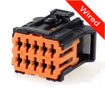 [PRCW10-0016-B] 10 Pin Female connector with 10cm wires | PRCW10-0016-B