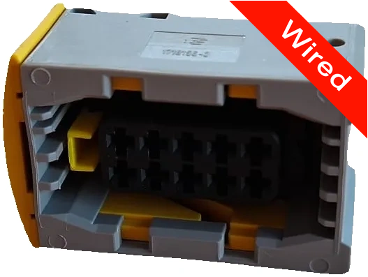 10 Pins Female connector with 10 cm wires | PRCW10-0017-B