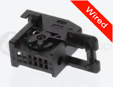 10 Pins Female connector with 10 cm wires | PRCW10-0020-B