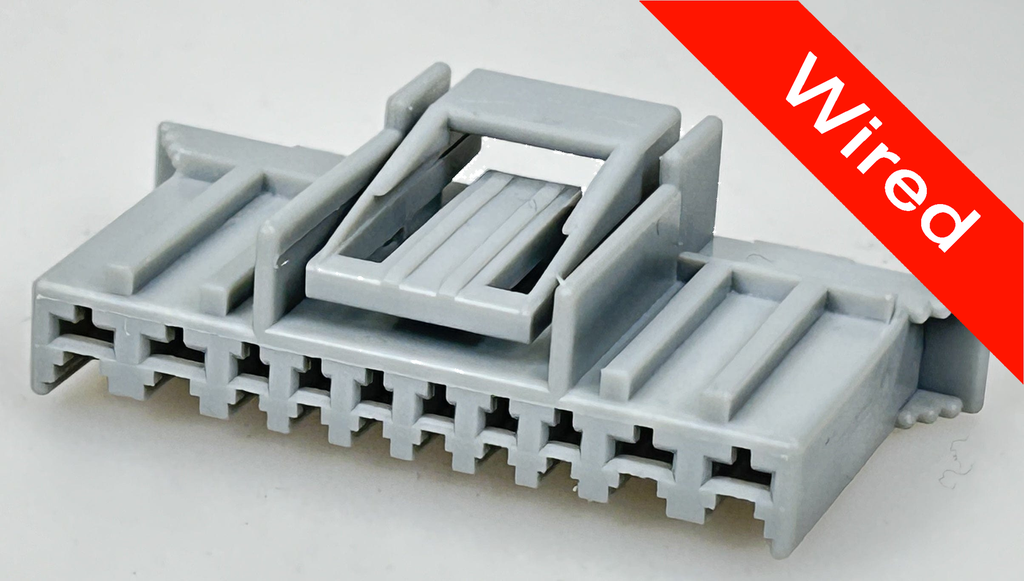 10 Pins Female connector with 10 cm wires | PRCW10-0024-B
