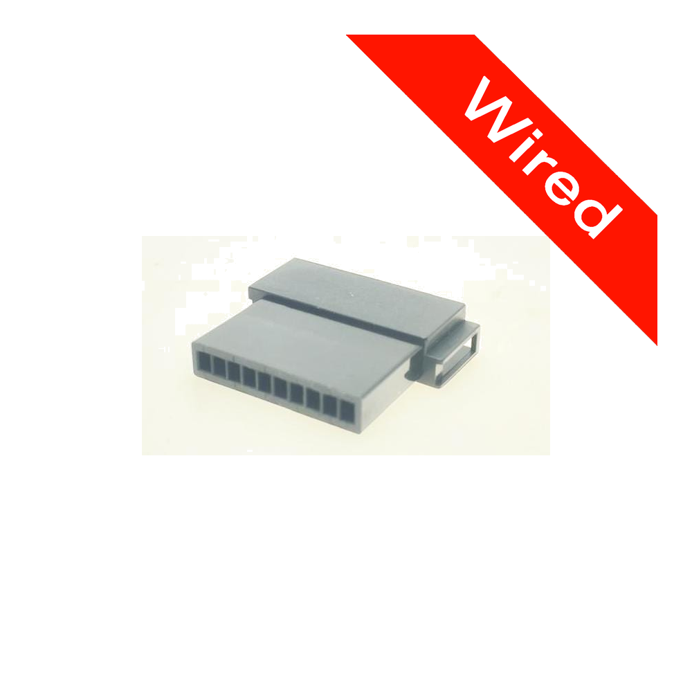 [PRCW10-0025-A] 10 Pin Male connector with 10cm wires | PRCW10-0025-A