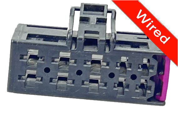 10 Pins Female connector with 10 cm wires | PRCW10-0027-B