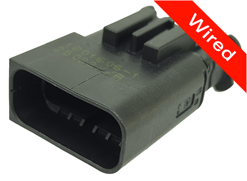 10 Pin Male connector with 10cm wires PRCW10-0028-A